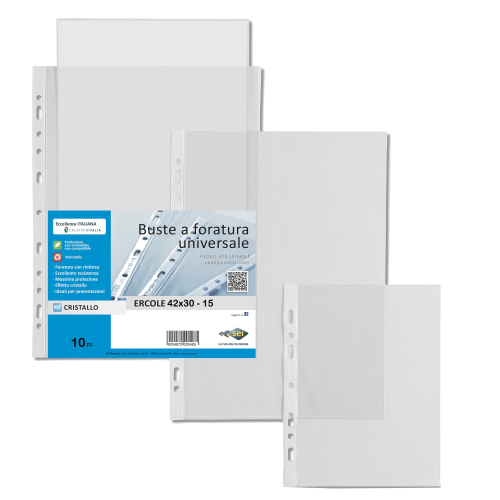 BUSTE A PERFORAZIONE UNIVERSALE